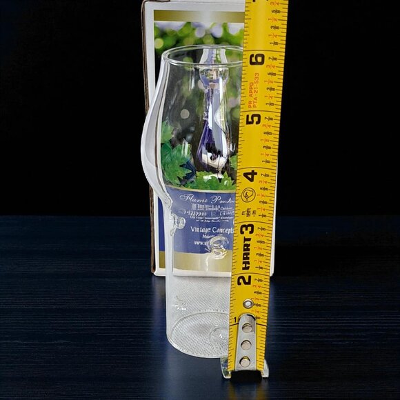 NEW Vintage Concepts Flame Protector Clear Glass Winelight Flame Protector - Picture 5 of 7